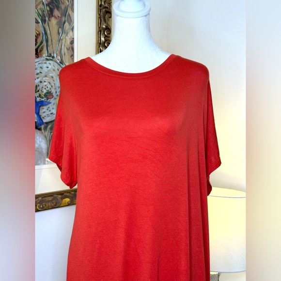 Iconic Luxe Aoricot Colored Long Dress Size XL - Picture 3 of 9